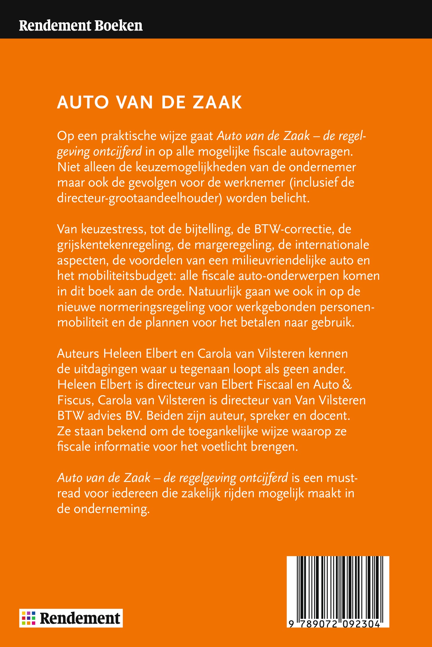 Boek: Auto van de Zaak