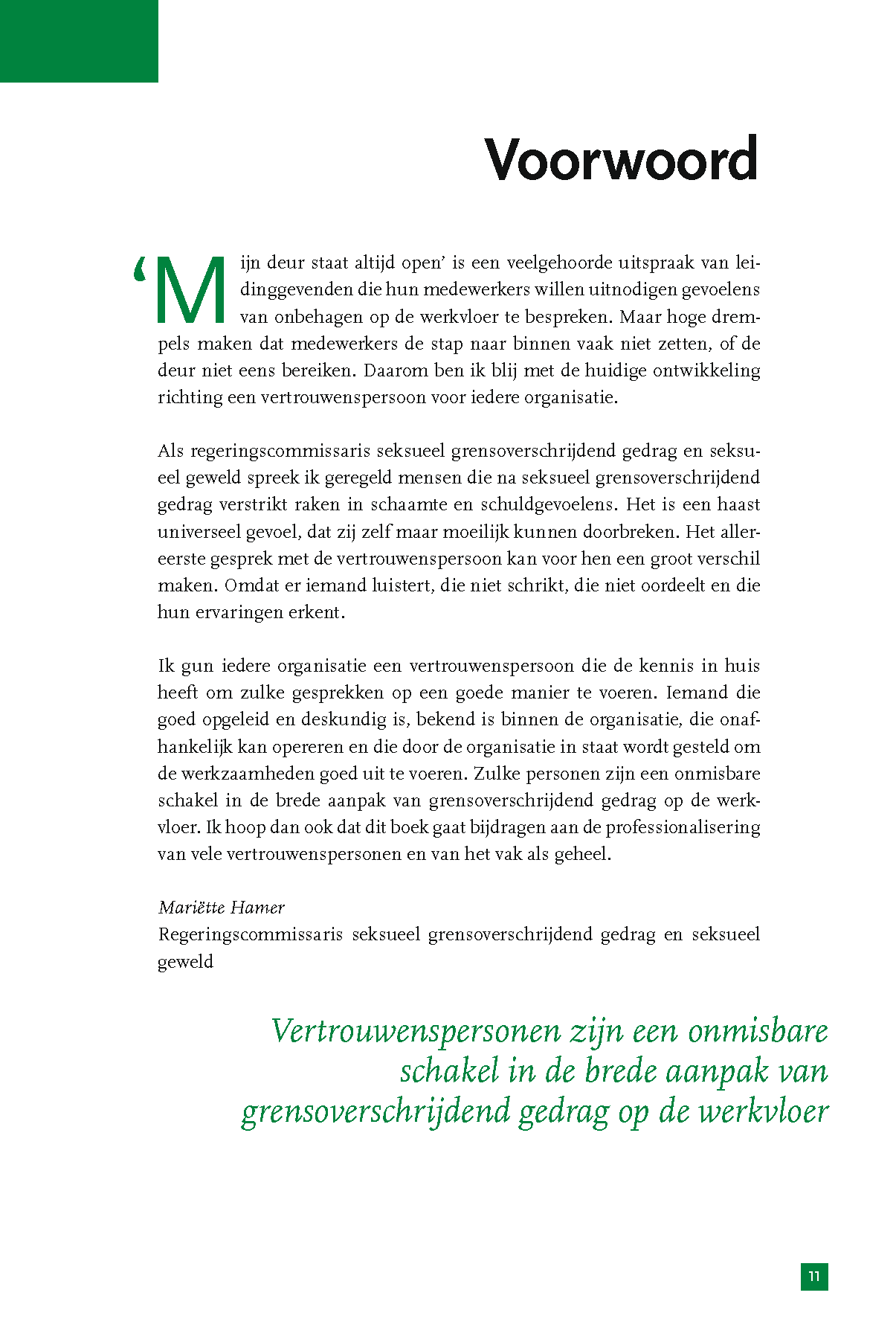 E-book: De nieuwe vertrouwenspersoon