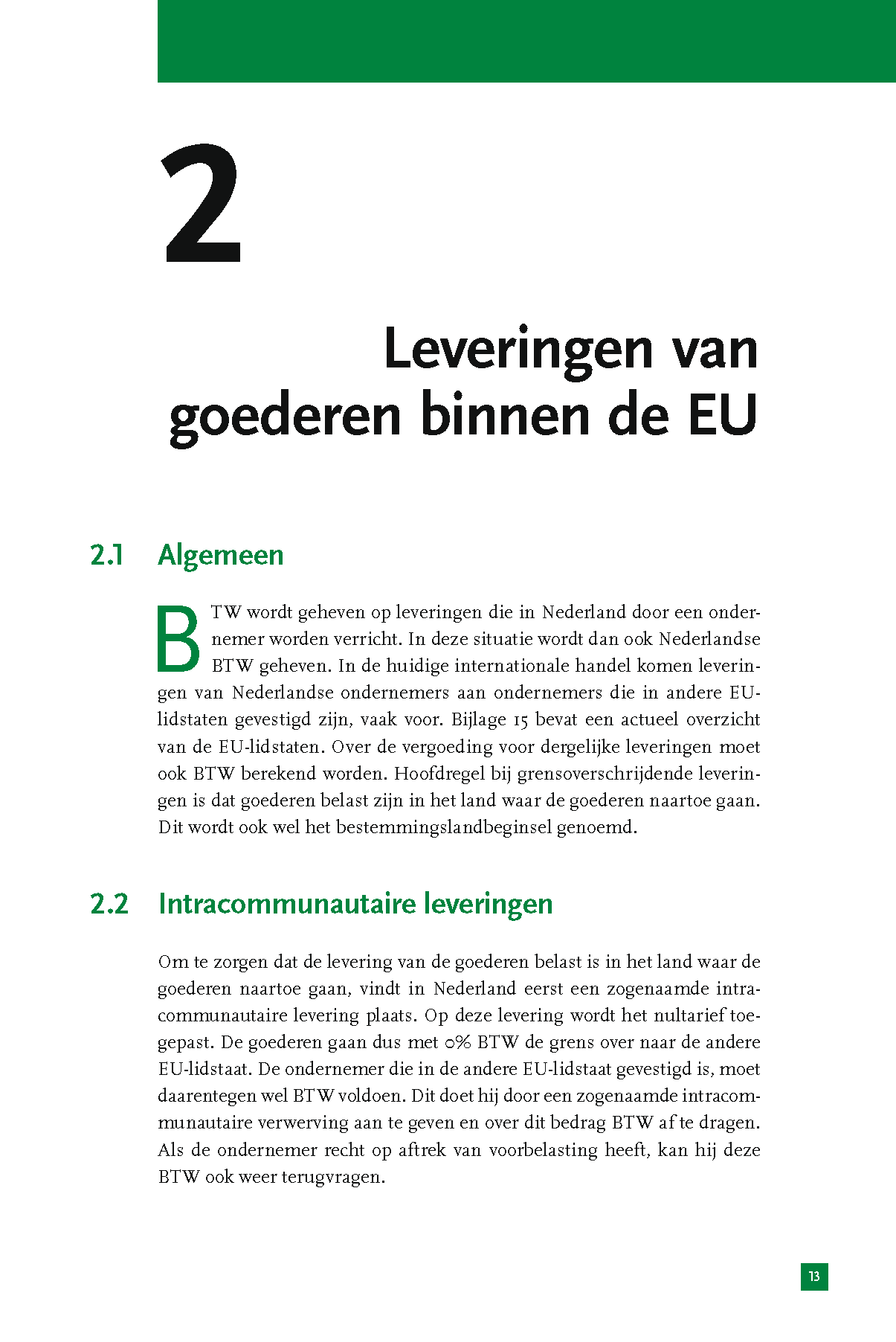 E-book: De BTW code internationaal
