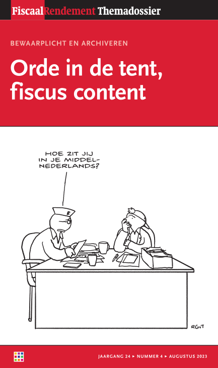 Dossier Fiscaal: Bewaarplicht en archiveren
