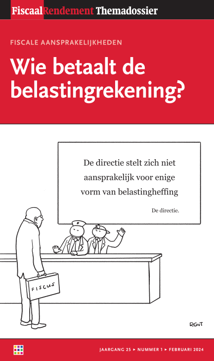 Dossier Fiscaal: Fiscale aansprakelijkheid