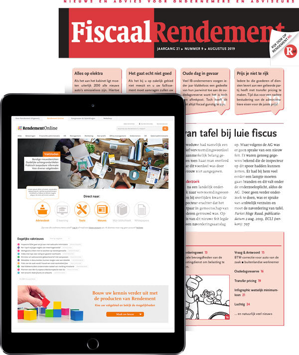 Fiscaal Rendement Professional