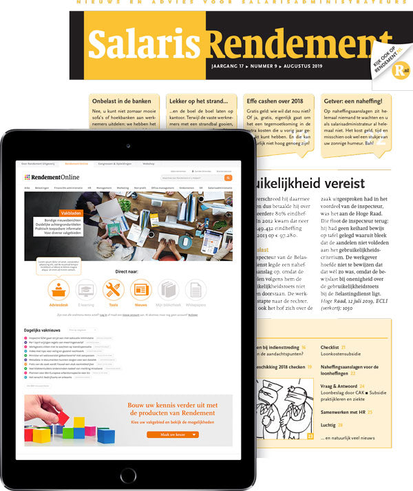 Salaris Rendement Professional