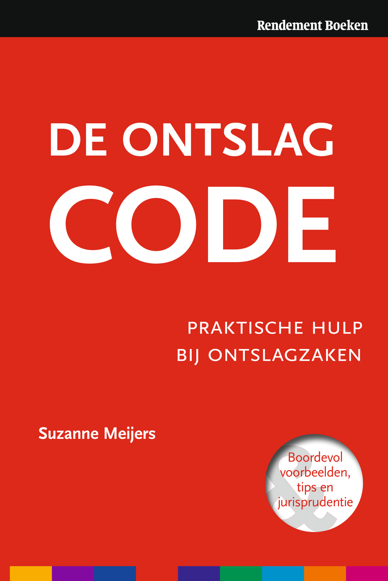 Inkijkexemplaar Boek: De Ontslag Code