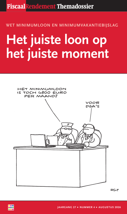 Dossier Fiscaal: Wet minimumloon en minimumvakantiebijslag