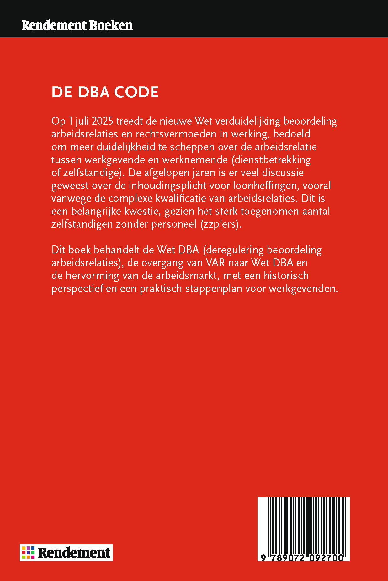 Boek: De DBA Code