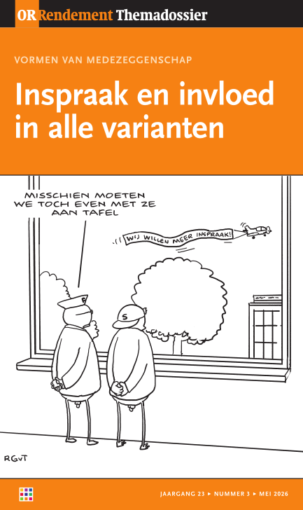 Dossier OR: Vormen van medezeggenschap