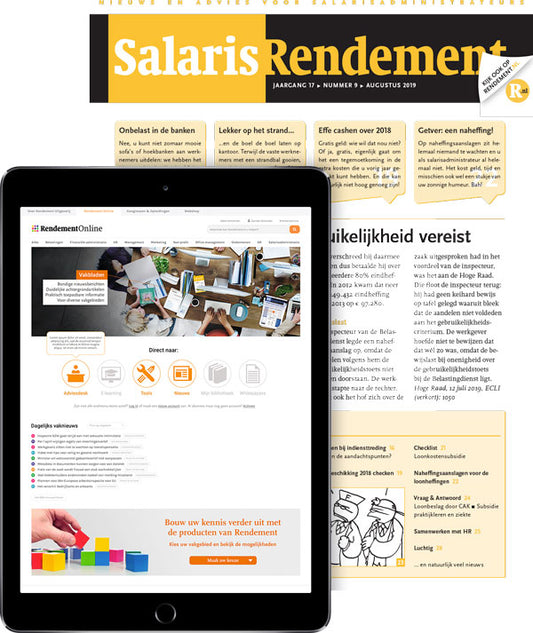 Salaris Rendement Professional